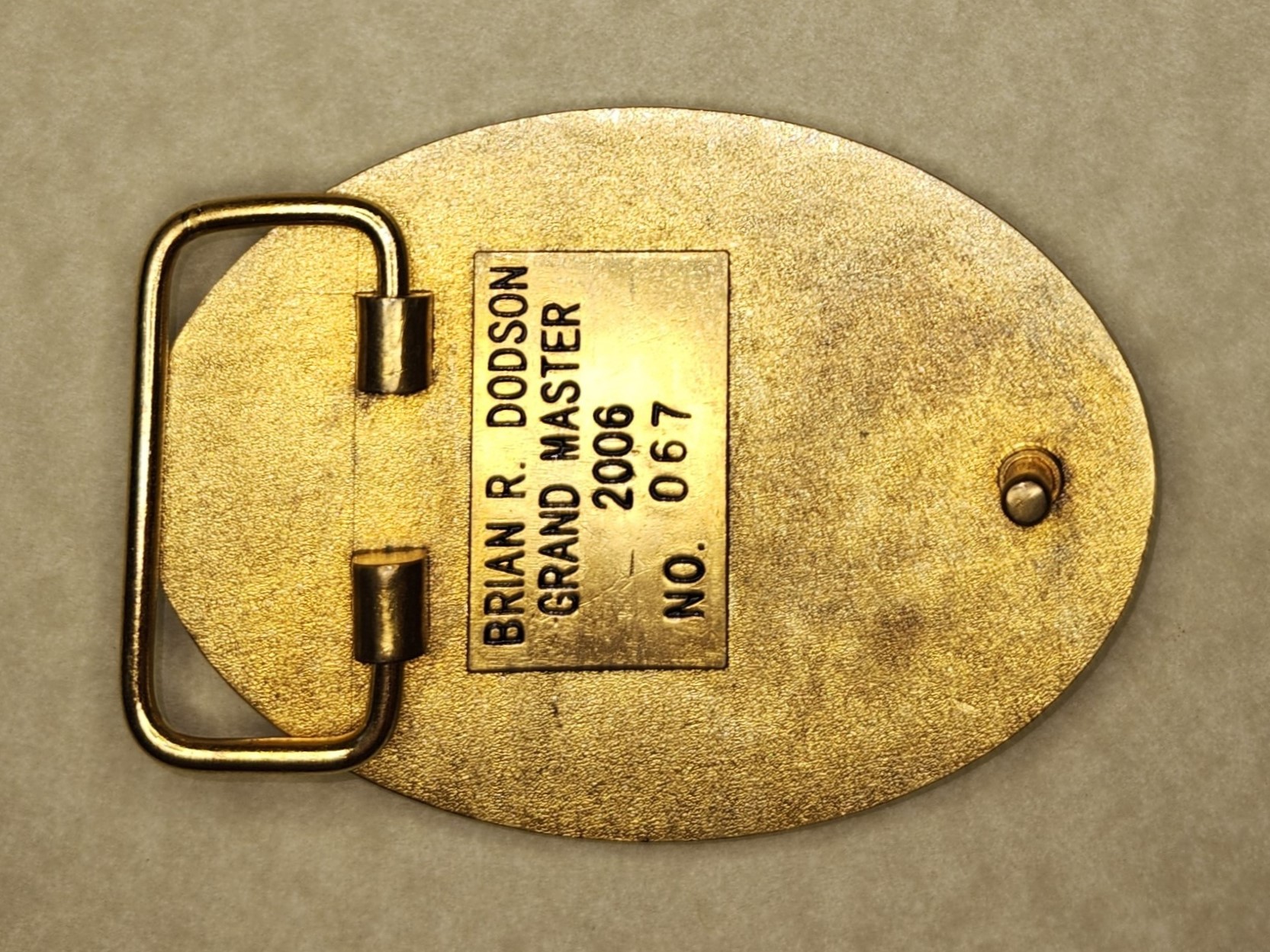 [Buckle Pic Missing] (Click here)